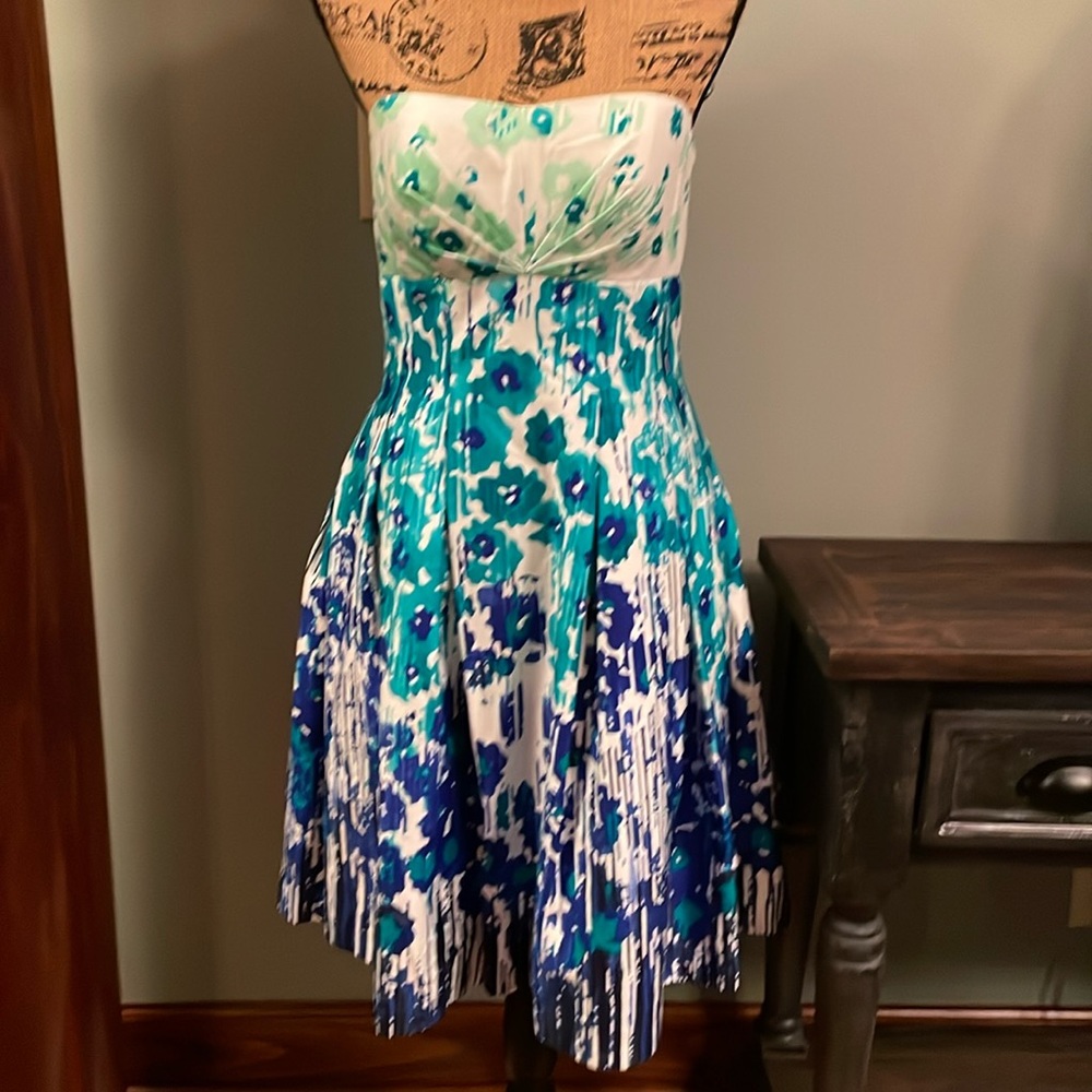 Calvin Klein strapless dress size 8.